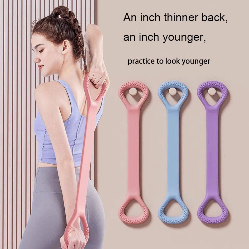 Pilates Yoga Weight Loss - フィットネス弾性ベルトアームバックトレーニングヨガピラティス家族減量ストレッチ弾性ロープスポーツシェイプビューティーバック