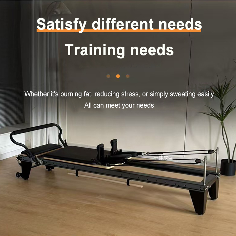 Pilates Yoga Weight Loss - 卸売ピラティス家庭用業務用減量シェイプアップアルミ合金ブラックベッドヨガジムアルミ合金ジンシャオヘイベッド