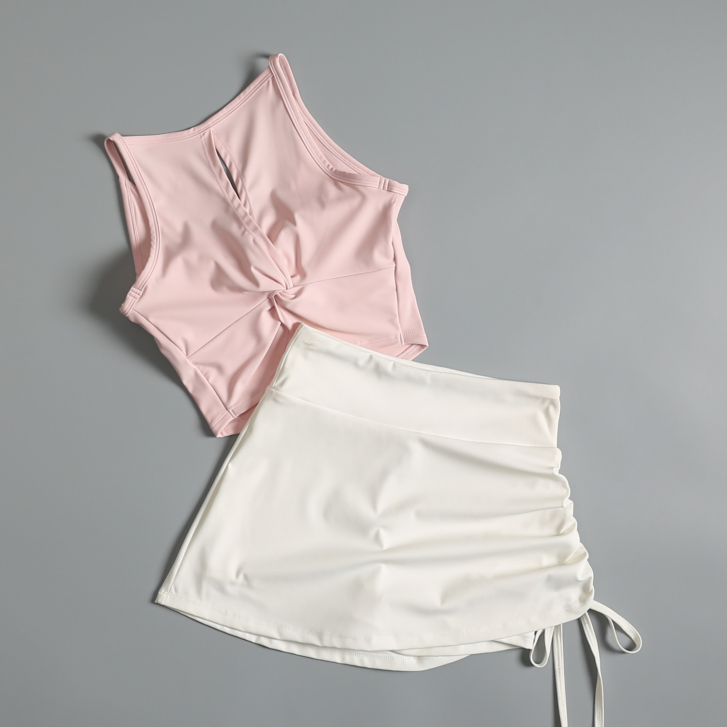 Pilates Yoga Morning - 女性用バドミントンフィットネススーツ夏の朝のランニングトレーニング速乾性スーツ高級感のあるピラティスヨガスポーツベストと