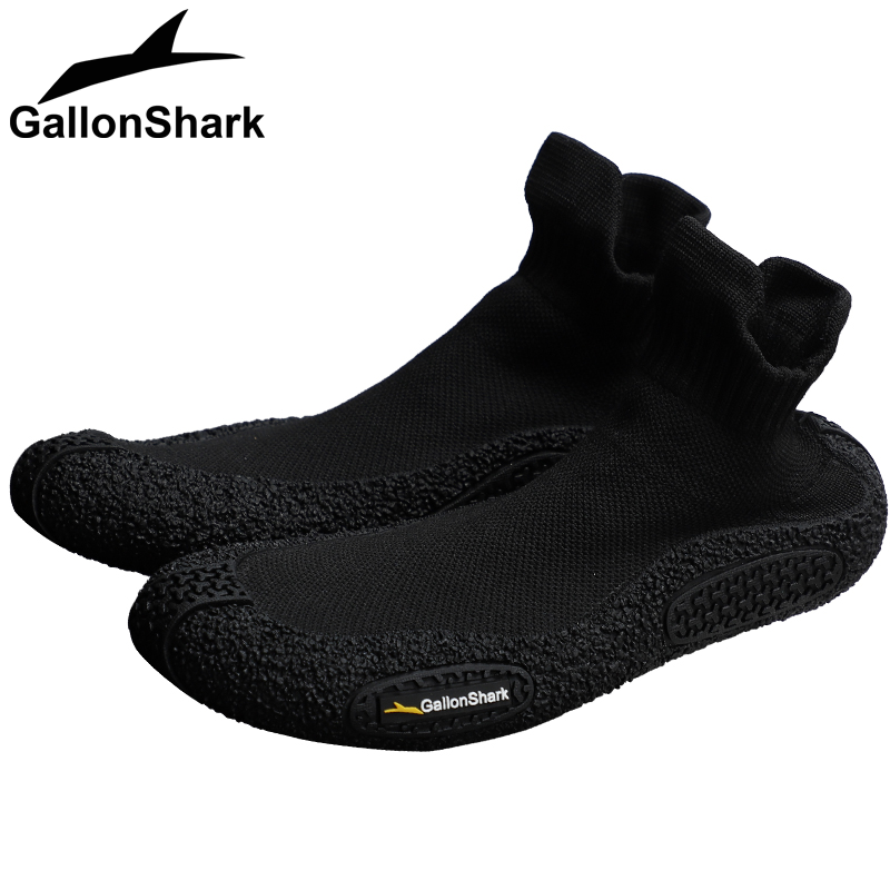 Pilates Yoga Footwear - ガロンシャーク ハイカット ベアフットソックシューズ 滑り止めニットフットウェア ヨガ ピラティス