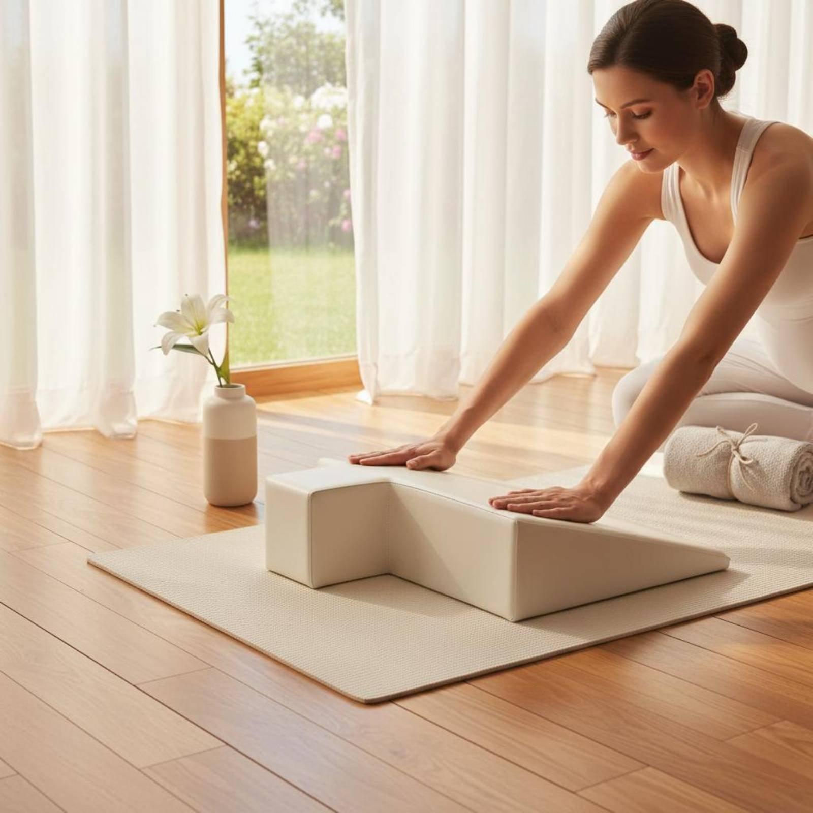 Pilates & Yoga Vida - マタニティサポートクッション高密度フォームエクササイズピローフィットネスピラティスアクセサリーピラティスリフォーマーベッド用妊娠中用