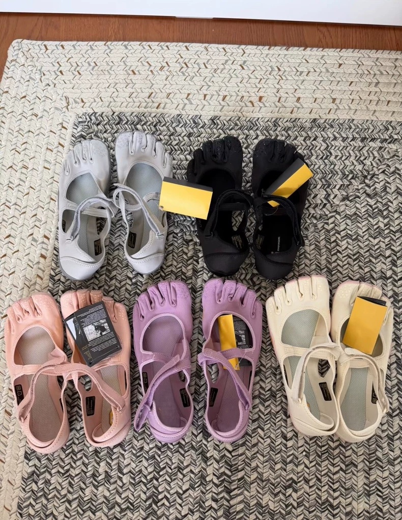 Pilates Yoga Shoes - 5本指シューズ レディース インドア ヨガ ピラティス ベアフット
