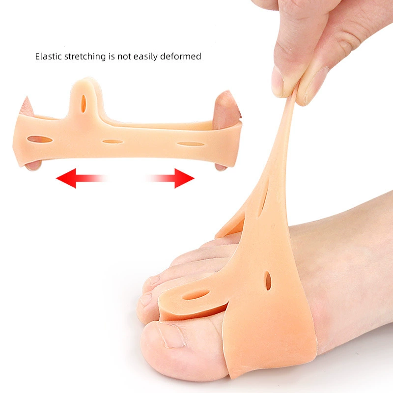 1/10ペア 外反母趾用つま先パッド ソフトシリコンジェル  - Toe Separator Silicon のレビューと価格