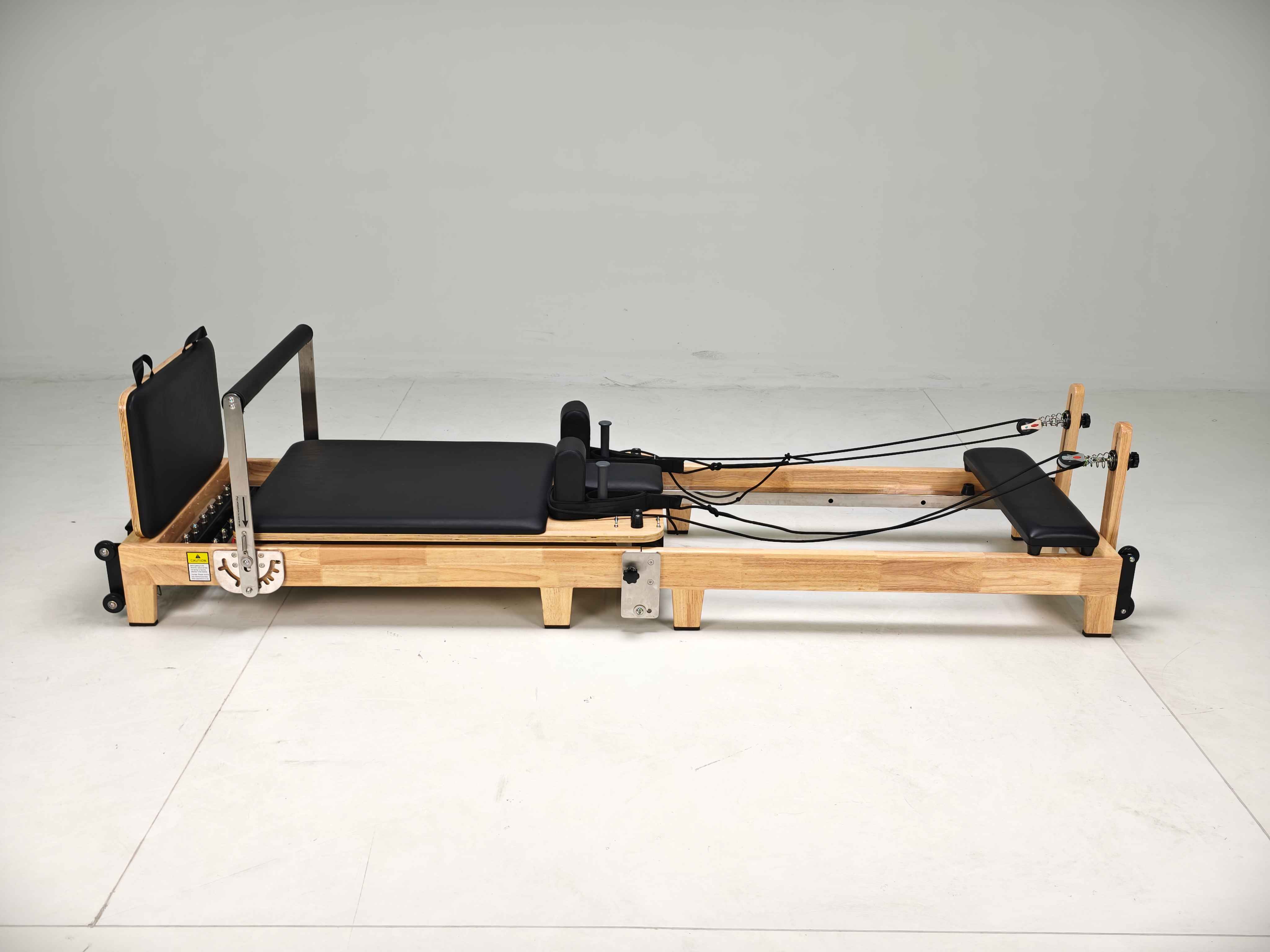 業務用折りたたみ式オーク＆アルミ製ピラティスリフォーマー（ス - Pilates & Yoga Vida のレビューと価格