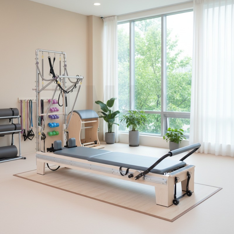 YTYIN Tmax高品質ハーフ台形コアメープル木製ベッドヨ - Pilates Yoga Home Workout のレビューと価格