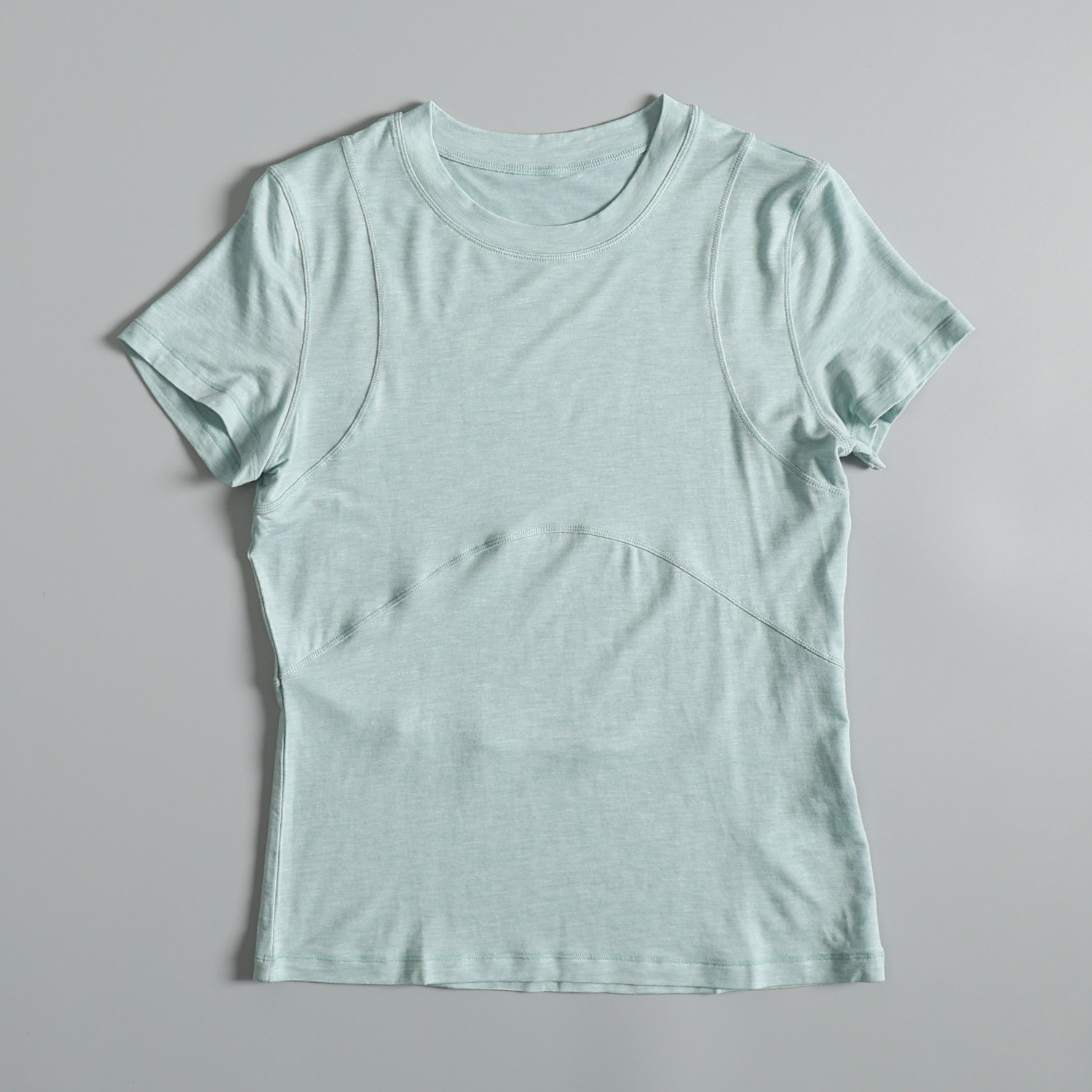 通気性のある薄手のヨガウェアTシャツ女性用夏スリムフィットピ - Pilates Yoga Morning のレビューと価格