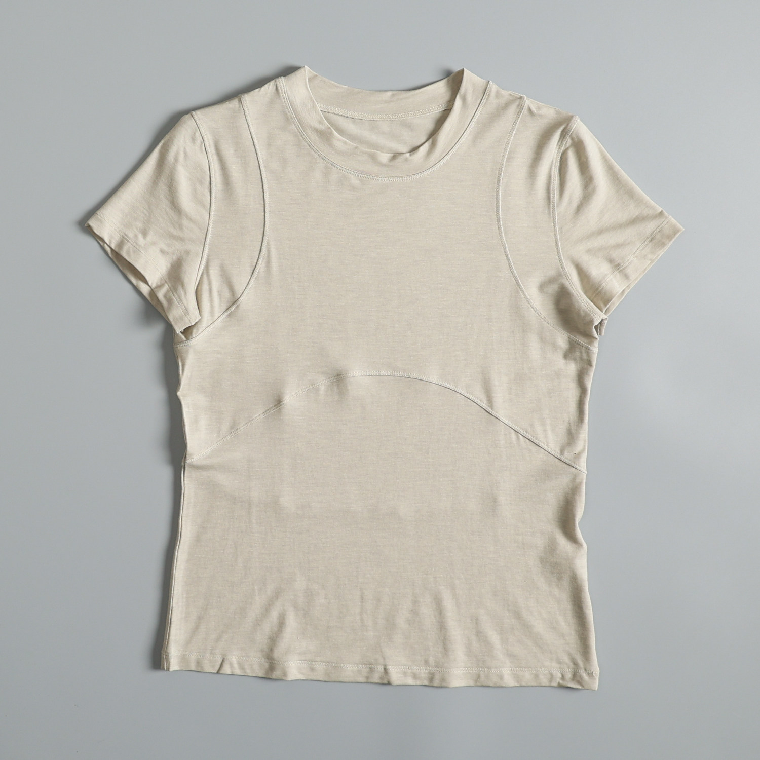 通気性のある薄手のヨガウェアTシャツ女性用夏スリムフィットピ - Pilates Yoga Morning のレビューと価格