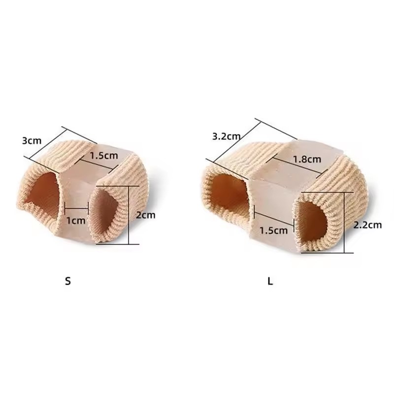 1/10個入り 1/2/3/4/5穴 ファイバー製足指矯正器 - Toe Separator Silicon のレビューと価格