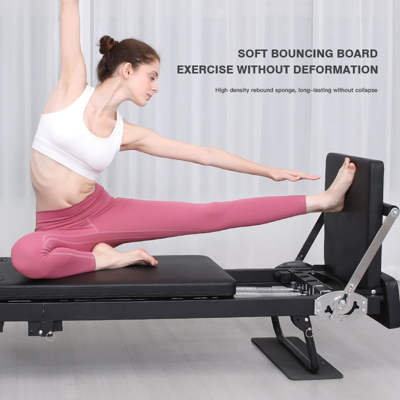 大型折りたたみ式ピラティス・リフォーマー器具 コアヨガベッド - Pilates Yoga Weight Loss のレビューと価格