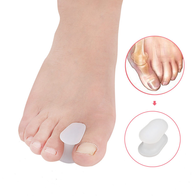 1/2/3/4 ペア I 字型つま先スプリッターゲルつま先セ - Toe Separator Silicon のレビューと価格