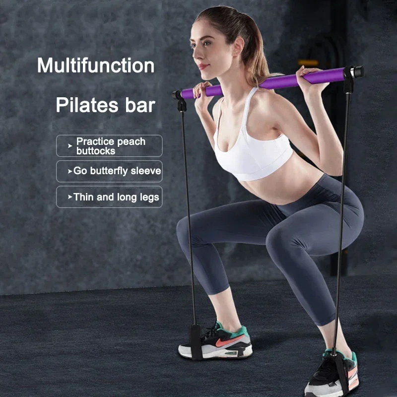 ラリーヨガピラティスバー ピラティスロープ 多機能フィットネ - Pilates Yoga Weight Loss のレビューと価格