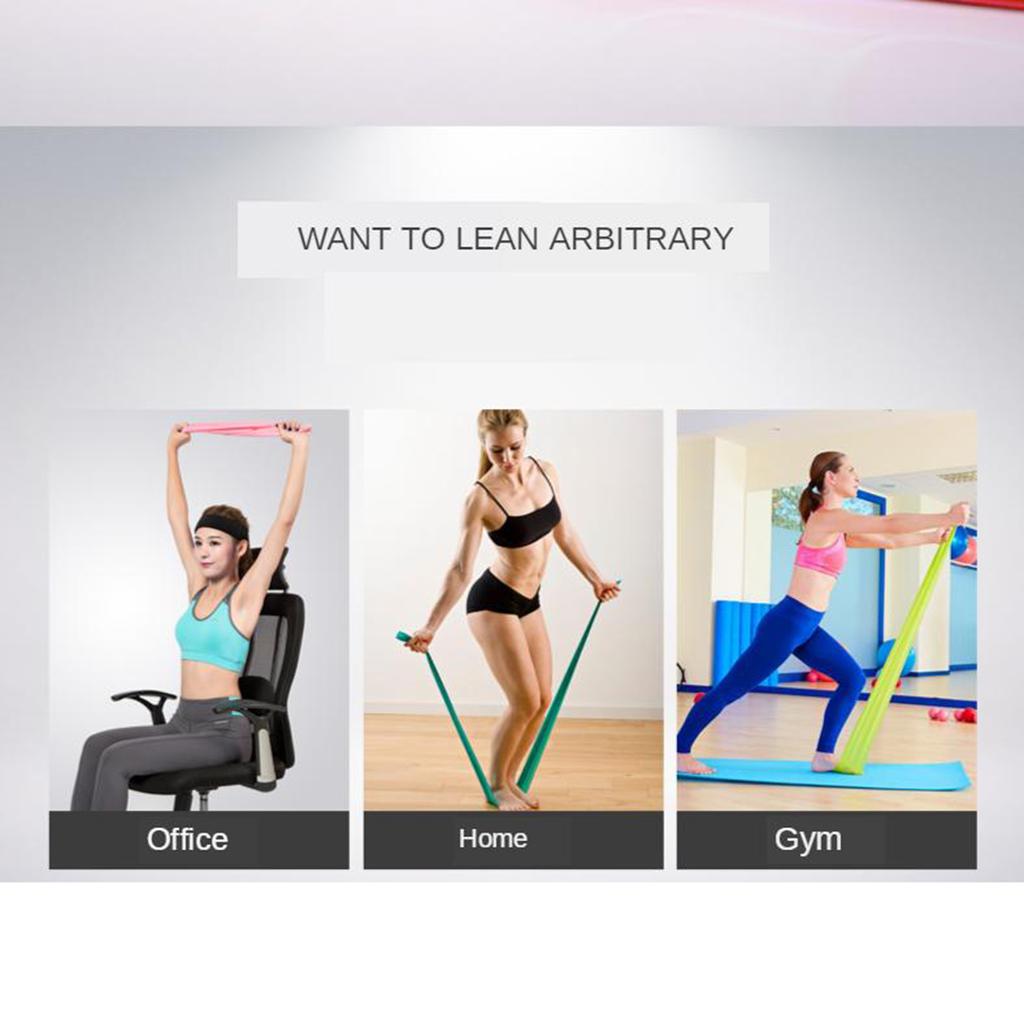 ロングストレッチエクササイズバンド TPEレジスタンスバンド - Pilates Yoga Weight Loss のレビューと価格