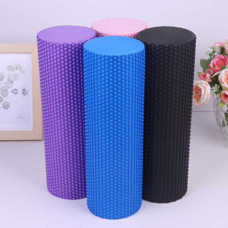 ヨガローラー ラウンド EVA フォームシリンダーローラー  - Pilates Yoga Home Workout のレビューと価格