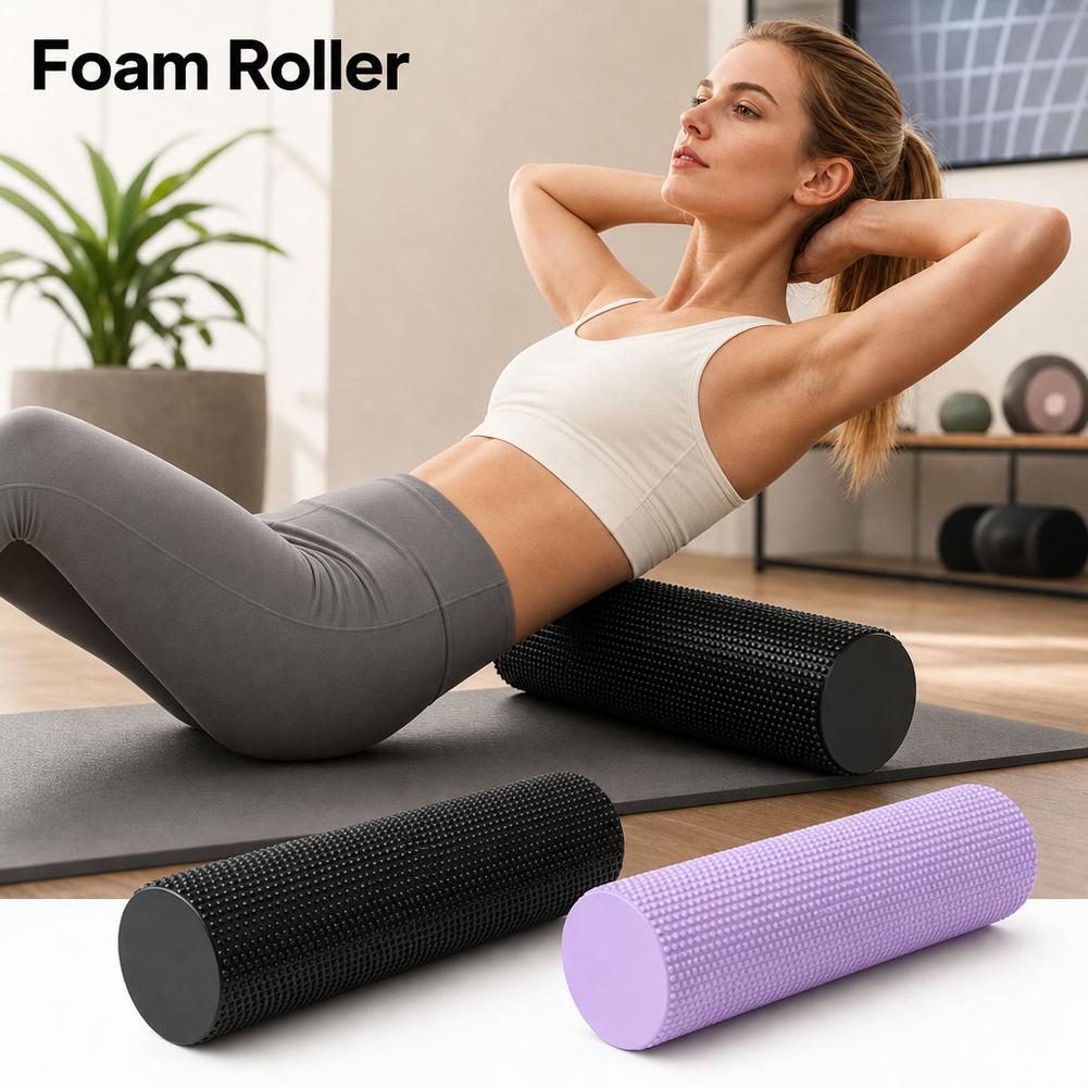 EVAヨガフォームローラー高密度ワークアウトリカバリーボディ - Pilates Yoga Shoes のレビューと価格