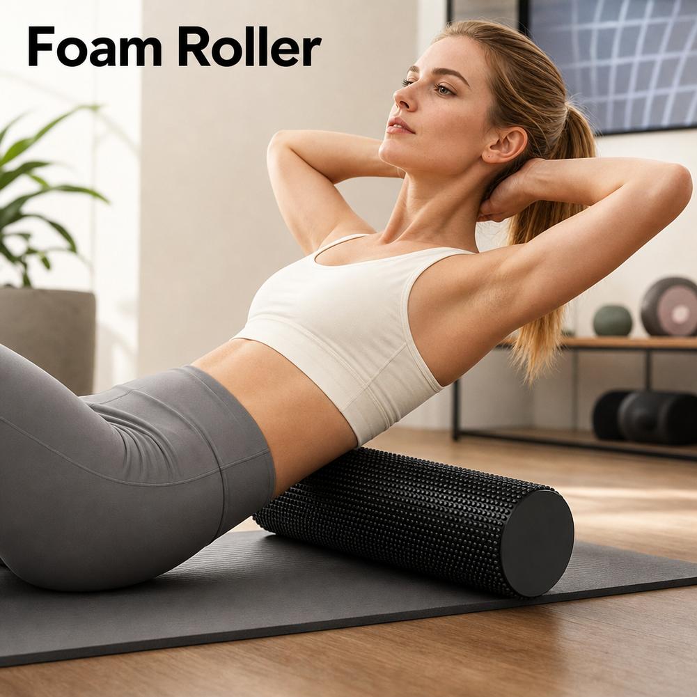 EVAヨガフォームローラー高密度ワークアウトリカバリーボディ - Pilates Yoga Shoes のレビューと価格