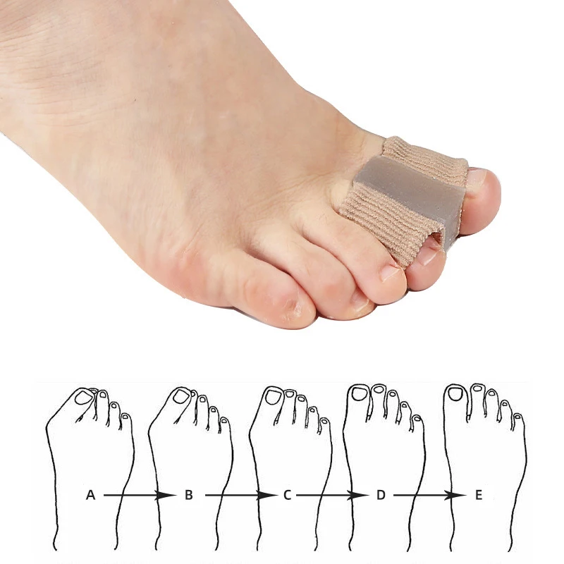 ゲルバニオンつま先セパレーター、親指用生地裏地付き、シリコン - Toe Separator Silicon のレビューと価格