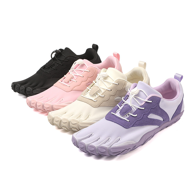 スプリットトゥフィットネスシューズ、五本指シューズ、ヨガトレ - Pilates Yoga Shoes のレビューと価格