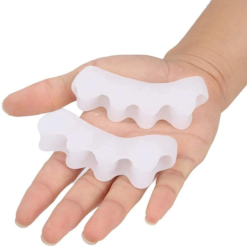 シリコン製の足指セパレーター、外反母趾の矯正と足指の修復、足 - Toe Separator Silicon のレビューと価格