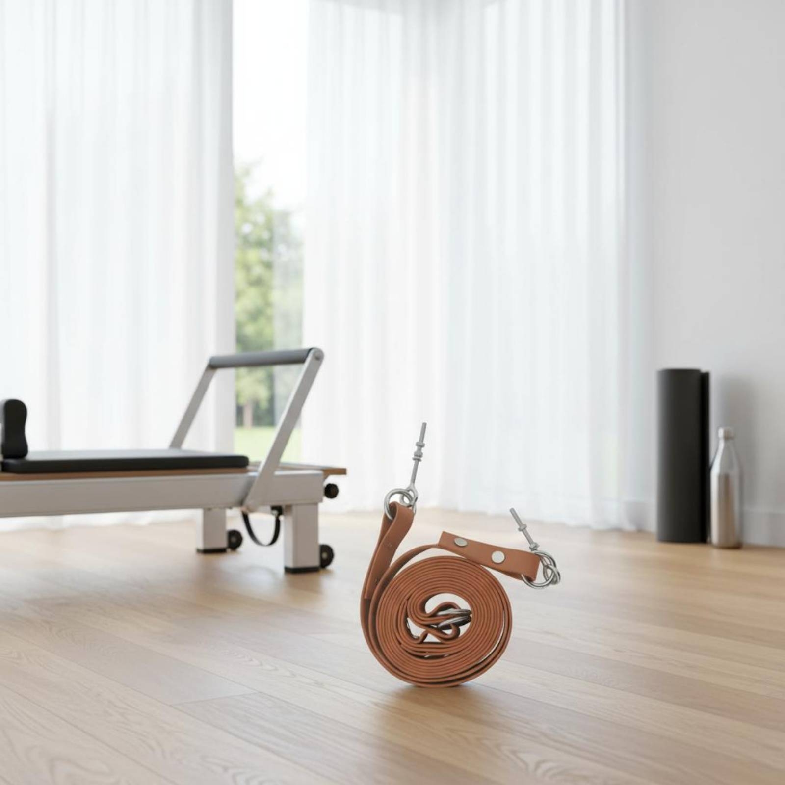 リフォーマー ダブルループストラップ 快適なピラティス ダブ - Pilates & Yoga Vida のレビューと価格